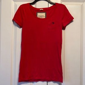 3 for $15 Bundle Discount! Abercrombie & Fitch Women's Pocket Logo Tee